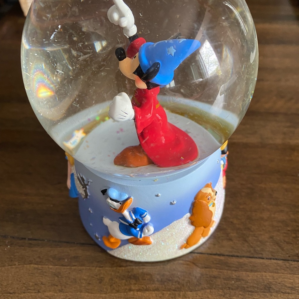 Retired Disney Mickey Mouse Snow Globe - Picture 2 of 13